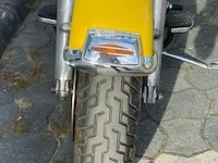 Harley-davidson electra glide, zeldzaam strak harley-davidson, flhtp electra glide, zwart / geel, bouwjaar 1988 - afbeelding 20 van  21