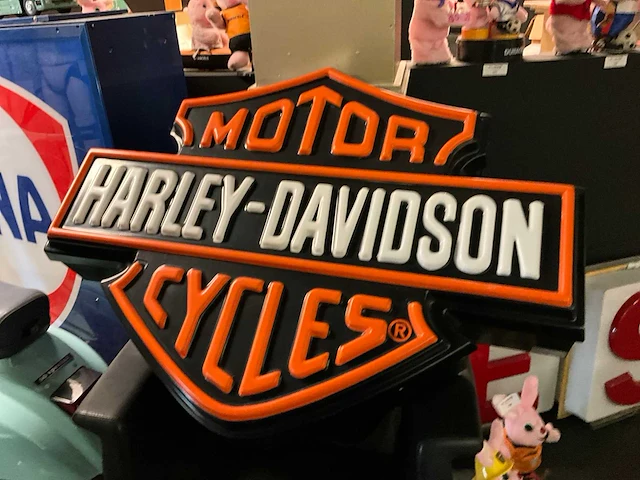 Harley-davidson lichtreclame - afbeelding 1 van  4