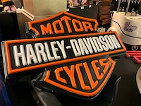 Harley-davidson lichtreclame - afbeelding 3 van  4