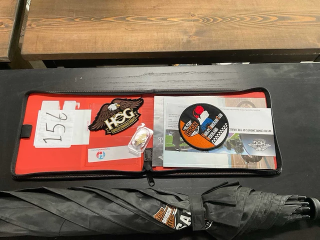 Harley davidson owners mapje - afbeelding 1 van  6