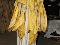 Harmonicatent. afmeting 450 cm x 300 cm - afbeelding 2 van  3