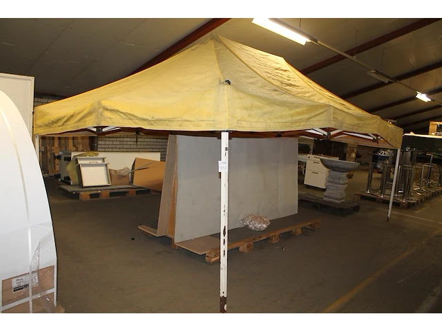 Harmonicatent. afmeting 450 cm x 300 cm - afbeelding 3 van  3