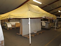 Harmonicatent. afmeting 450 cm x 300 cm - afbeelding 1 van  2