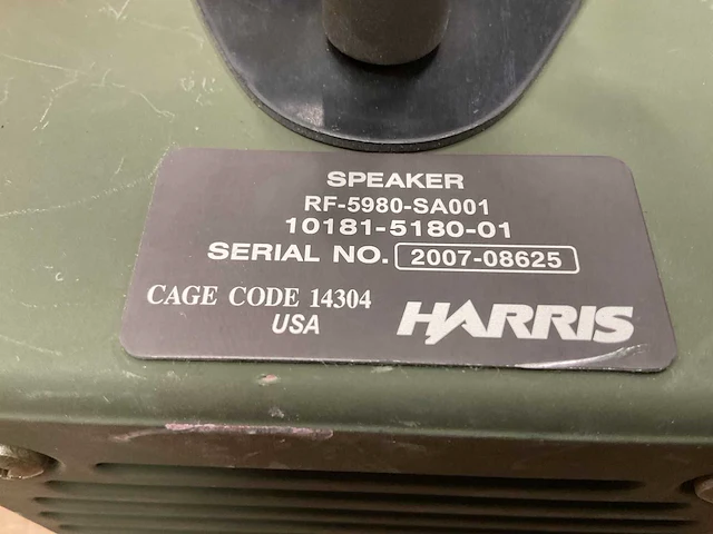 Harris loudspeaker-amplifier - afbeelding 3 van  4