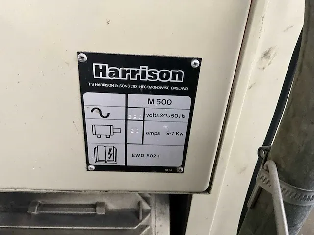 Harrison m500 universele draaibank - afbeelding 4 van  17