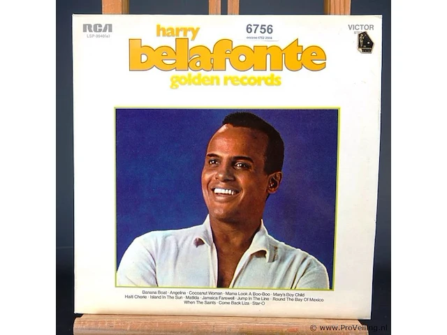 Harry belafonte. golden records - afbeelding 1 van  3