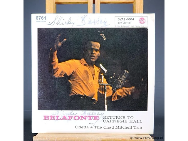 Harry belafonte. returns to carnegie hall - afbeelding 1 van  3