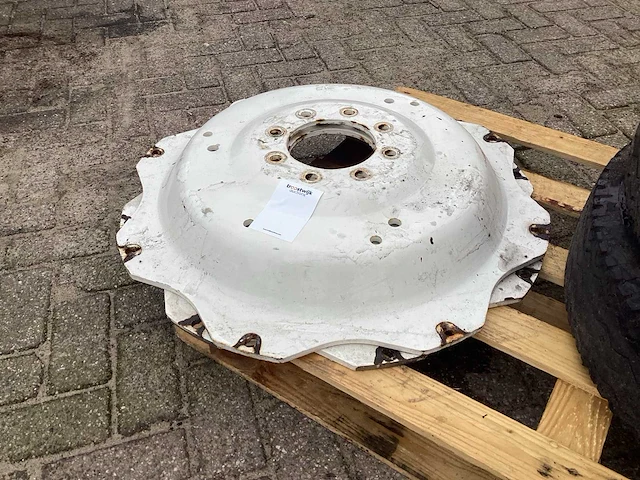 Hart plaat fiat velg (2x) - afbeelding 1 van  4