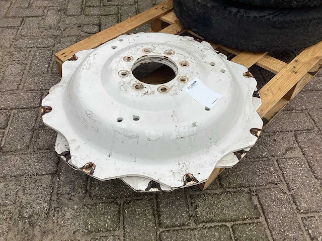 Hart plaat fiat velg (2x) - afbeelding 2 van  4
