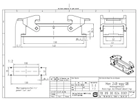 Harting behuizing han 24b-agg-qb beschermen van elektrische verbindingen - afbeelding 2 van  2