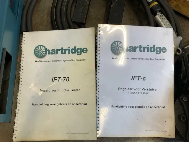 Hartridge - ift-70 - diesel fuel injection tester - 2009 - afbeelding 11 van  12