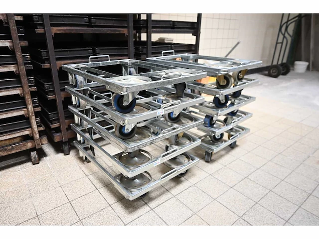 Hartwall broban broodkrat trolley (11x) - afbeelding 1 van  3