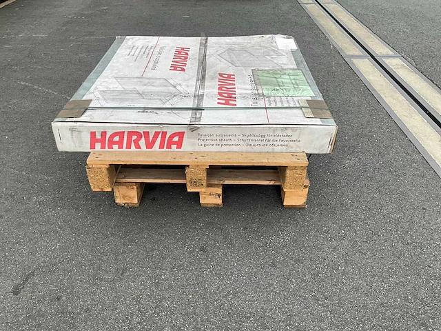 Harvia tulisijan suojaseinä beschermmantel voor houtkachel - afbeelding 3 van  6