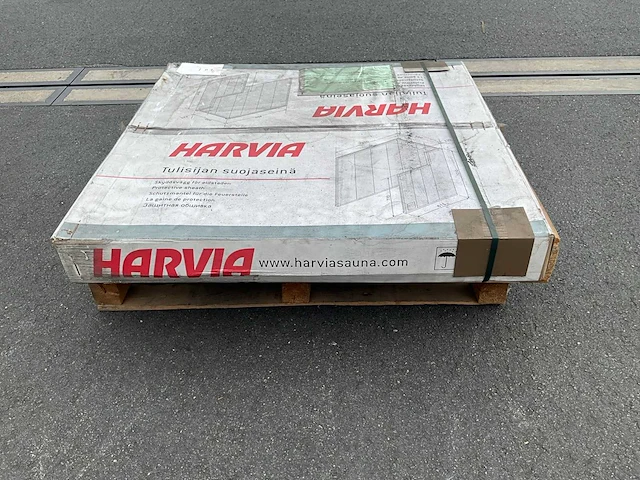Harvia tulisijan suojaseinä beschermmantel voor houtkachel - afbeelding 4 van  6