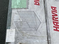 Harvia tulisijan suojaseinä beschermmantel voor houtkachel - afbeelding 6 van  6