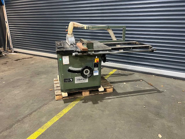 Harwi - 130 - schulpzaagmachine - afbeelding 3 van  10