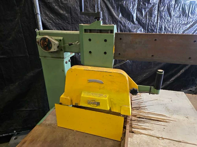 Harwi - 1988 - 625 u - afkortcirkelzaagmachine - afbeelding 4 van  9