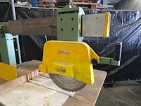 Harwi - 1988 - 625 u - afkortcirkelzaagmachine - afbeelding 5 van  9