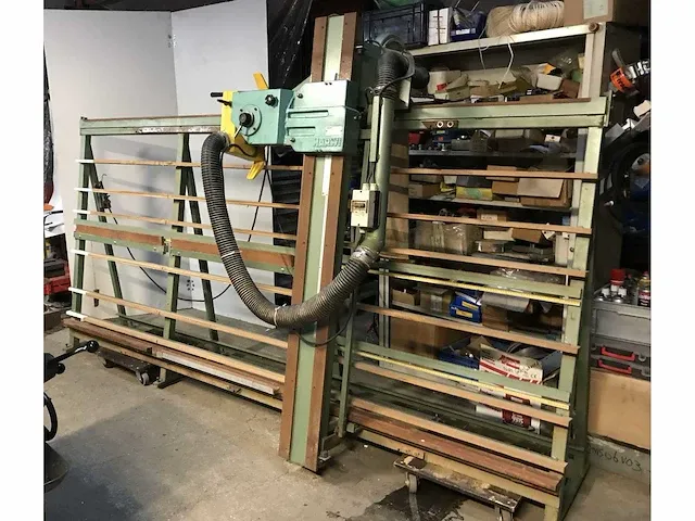 Harwi - giraffe 1250 10,5 - paneelcirkelzaagmachine - 1990 - afbeelding 1 van  9