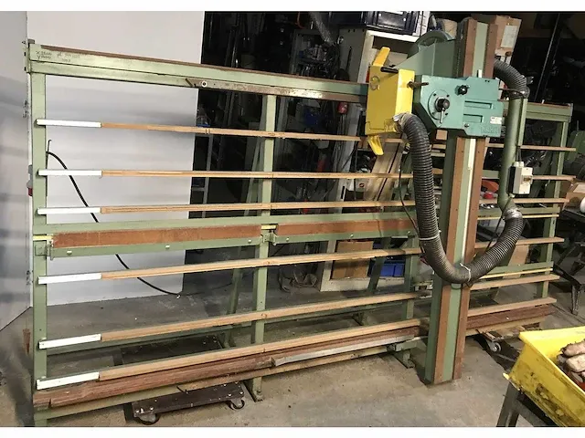 Harwi - giraffe 1250 10,5 - paneelcirkelzaagmachine - 1990 - afbeelding 2 van  9