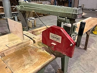 Harwi - radiaalafkortzaagmachine v.v. aanvoertafel - afbeelding 6 van  6