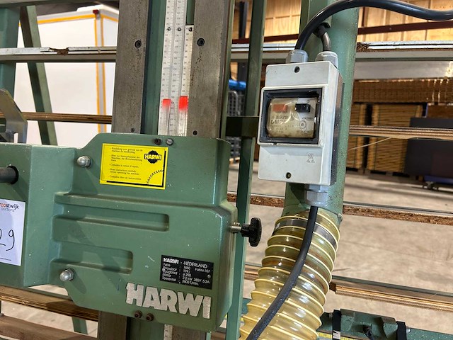 Harwi 1850 muurzaagmachine 400v - afbeelding 5 van  10