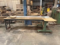 Harwi 625-h radiaalafkortzaagmachine v.v. aanvoertafel - afbeelding 2 van  9
