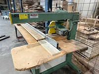 Harwi 625-h radiaalafkortzaagmachine v.v. aanvoertafel - afbeelding 5 van  9