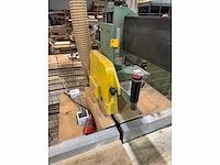 Harwi 625-h radiaalafkortzaagmachine v.v. aanvoertafel - afbeelding 8 van  9