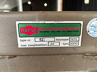 Harwi 625 radiaalafkortzaagmachine - afbeelding 6 van  10