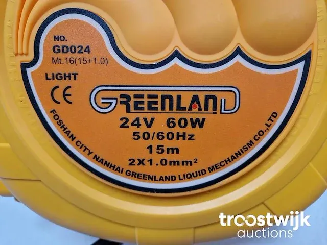 Haspel met looplamp - afbeelding 4 van  4