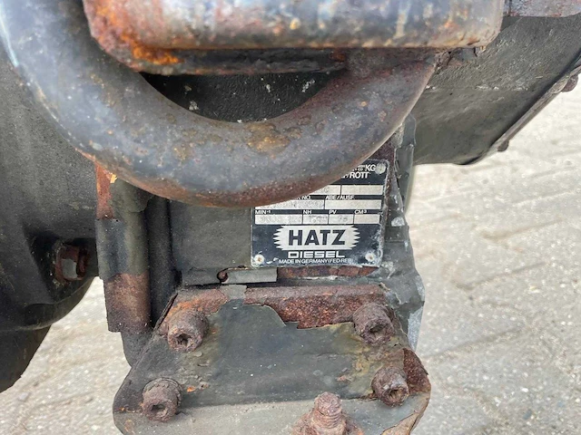 Hatz - diesel - noodstroomaggregaat - afbeelding 2 van  4