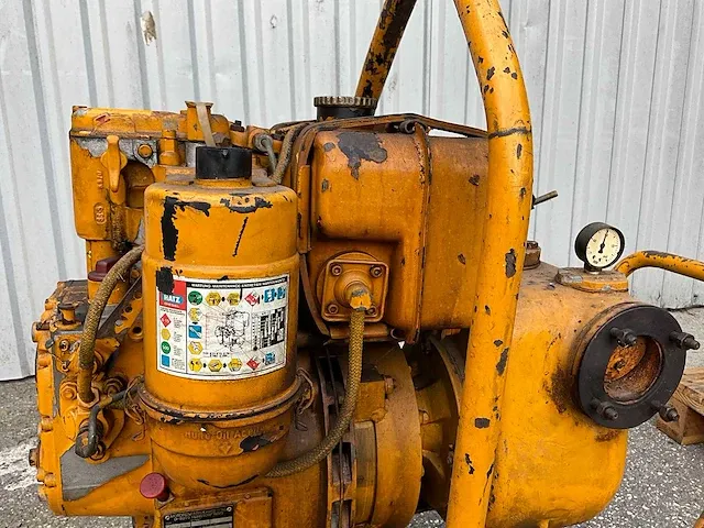 Hatz - e79 - waterpomp 30.000 liter v.v afvoer slangen - afbeelding 5 van  11