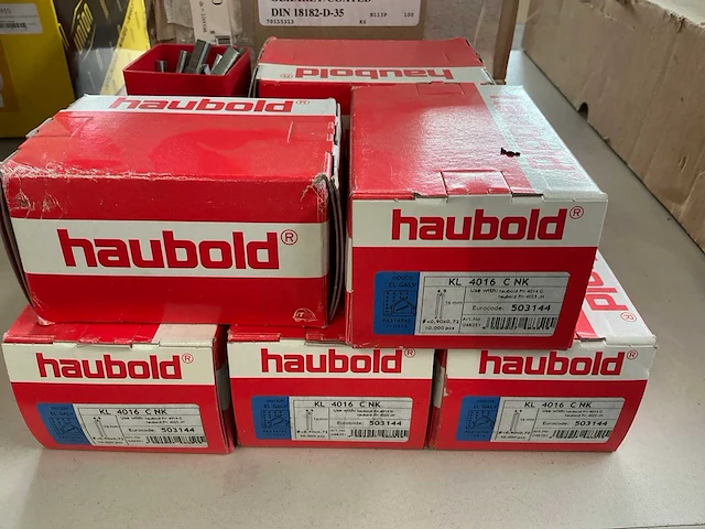 Haubold partij nieten en schroeven en nagels - afbeelding 2 van  3