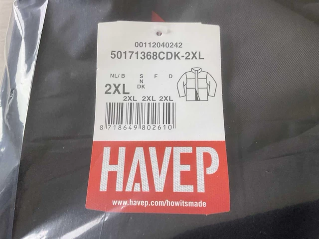 Havep werkjas 2xl - afbeelding 3 van  3