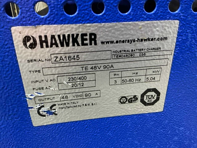 Hawker za1645 acculader - afbeelding 2 van  5