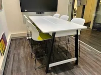 Haworth - 6 persoons vergaderset op barhoogte 240x100 - afbeelding 22 van  28
