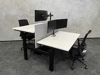 Haworth - complete elektrisch zit/sta duo werkplek 140x80 - afbeelding 12 van  49