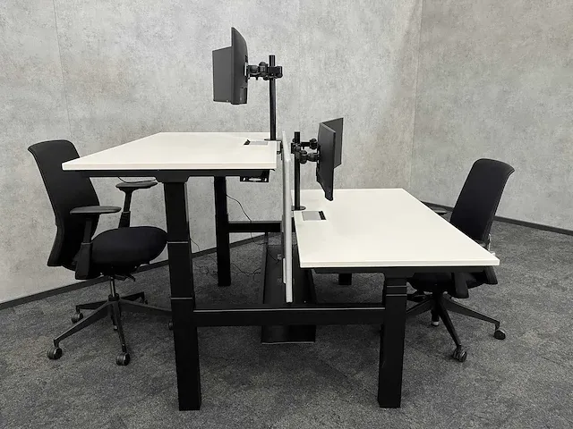 Haworth - complete elektrisch zit/sta duo werkplek 140x80 - afbeelding 23 van  49