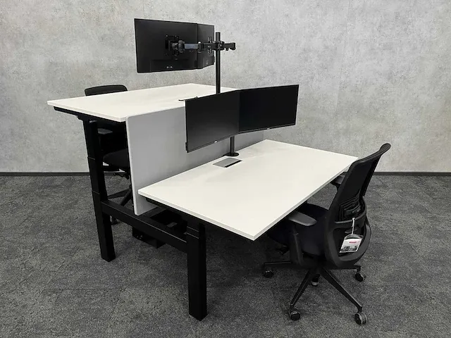 Haworth - complete elektrisch zit/sta duo werkplek 140x80 - afbeelding 42 van  49