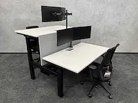 Haworth - complete elektrisch zit/sta duo werkplek 140x80 - afbeelding 42 van  49