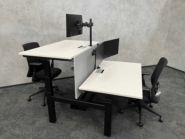 Haworth - complete elektrisch zit/sta duo werkplek 140x80 - afbeelding 43 van  49