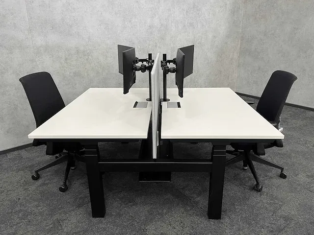 Haworth - complete elektrisch zit/sta duo werkplek 140x80 - afbeelding 46 van  49