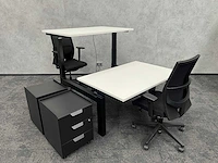 Haworth - elektrisch zit/sta duo werkplek 120x80 - afbeelding 1 van  24