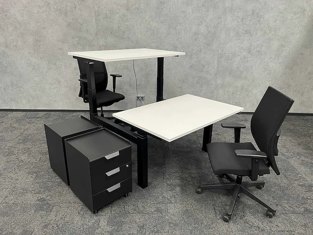 Haworth - elektrisch zit/sta duo werkplek 120x80 - afbeelding 12 van  24