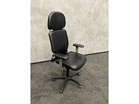 Haworth comforto 77 - directie bureaustoel - leder met hoofdsteun - afbeelding 4 van  9
