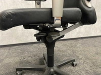 Haworth comforto 77 - directie bureaustoel - leder met hoofdsteun - afbeelding 7 van  9