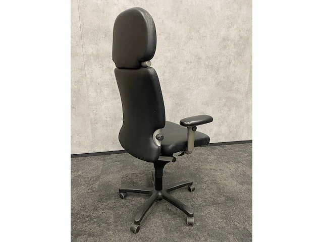 Haworth comforto 77 - directie bureaustoel - leder met hoofdsteun - afbeelding 9 van  9