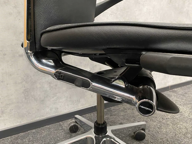 Haworth comforto 99 - hoge directie bureaustoel leder - afbeelding 5 van  16