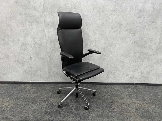 Haworth comforto 99 - hoge directie bureaustoel leder - afbeelding 1 van  16
